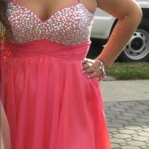 David and Johnny junior prom dress